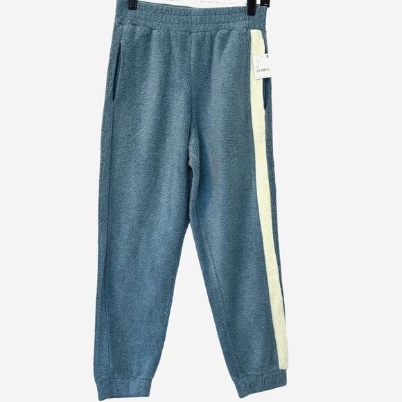 NWT Free People Blue Monday Fleece Sweatpants - Picture 5 of 16